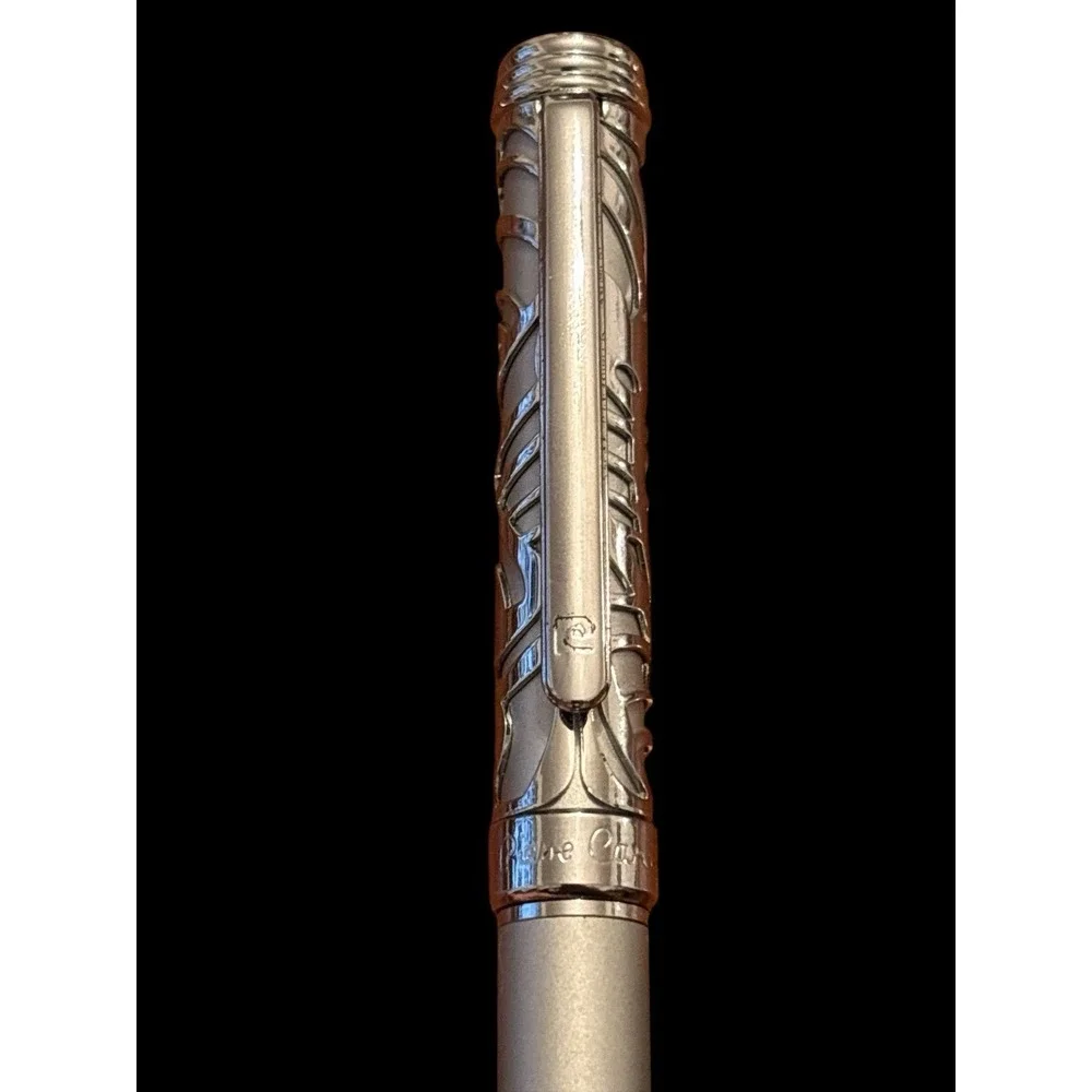 Pierre Cardin Chrome Fillagree pen and pencil